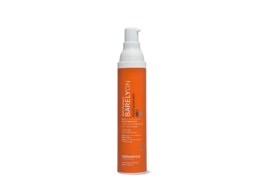 DERMATICA RAY: Protect Barelyon Fluid Sunscreen SPF 50 - Nibasu