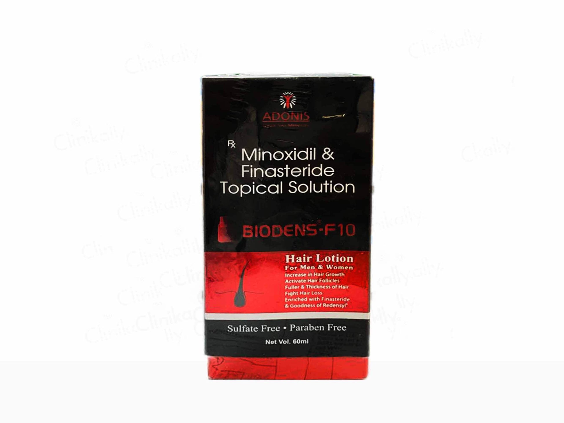 Biodens-F10 Hair Lotion for Men & Women - Nibasu