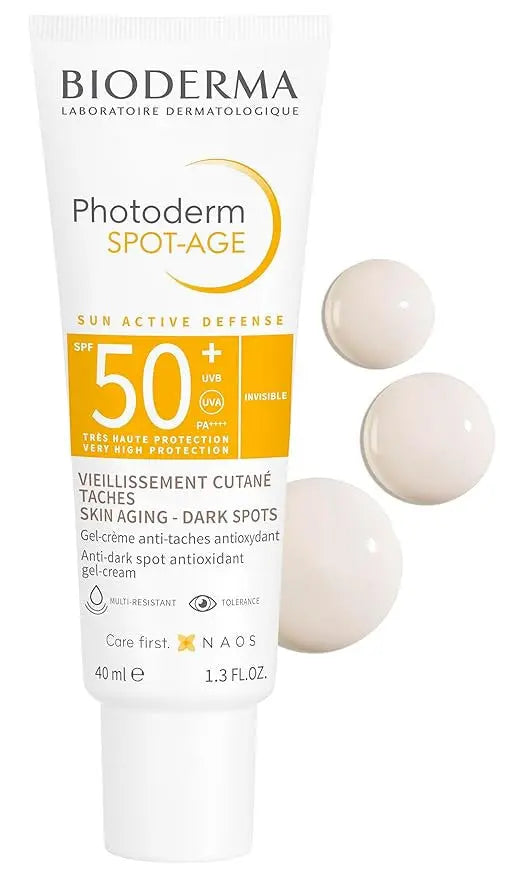 Bioderma Photoderm Spot Age SPF 50+  Sunscreen 40ml | 1.3 Fl Oz - Nibasu