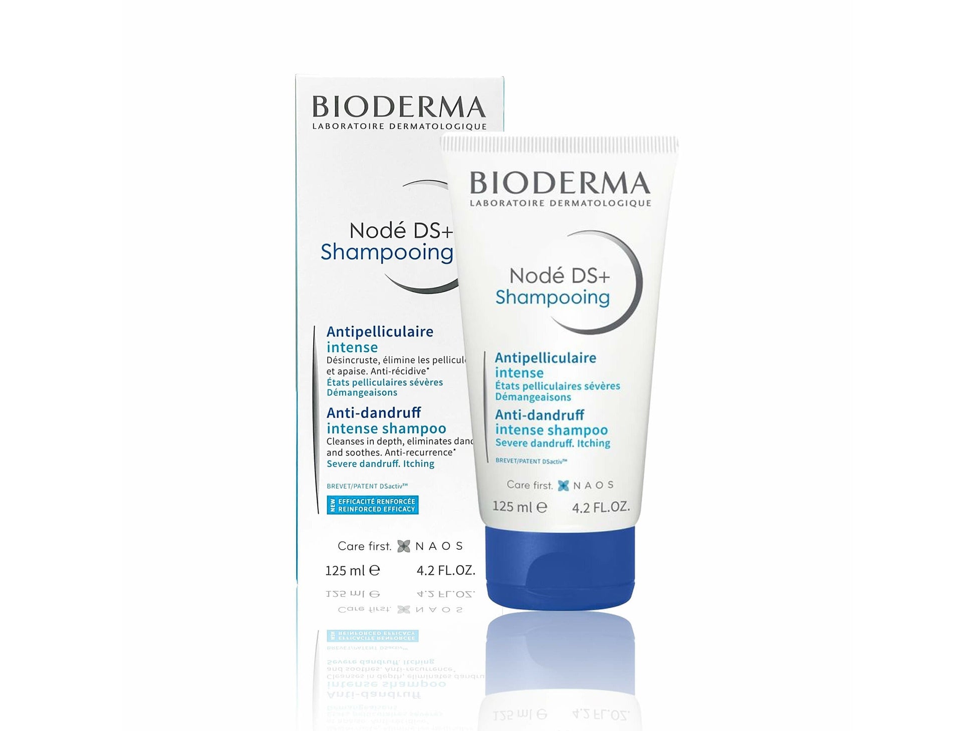 Bioderma Node DS+ Shampooing Anti Dandruff Intense Shampoo 125ml | 4.2 Fl Oz - Nibasu