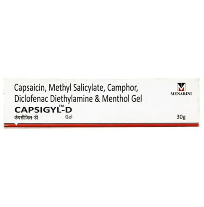 Capsigyl Ointment - Nibasu