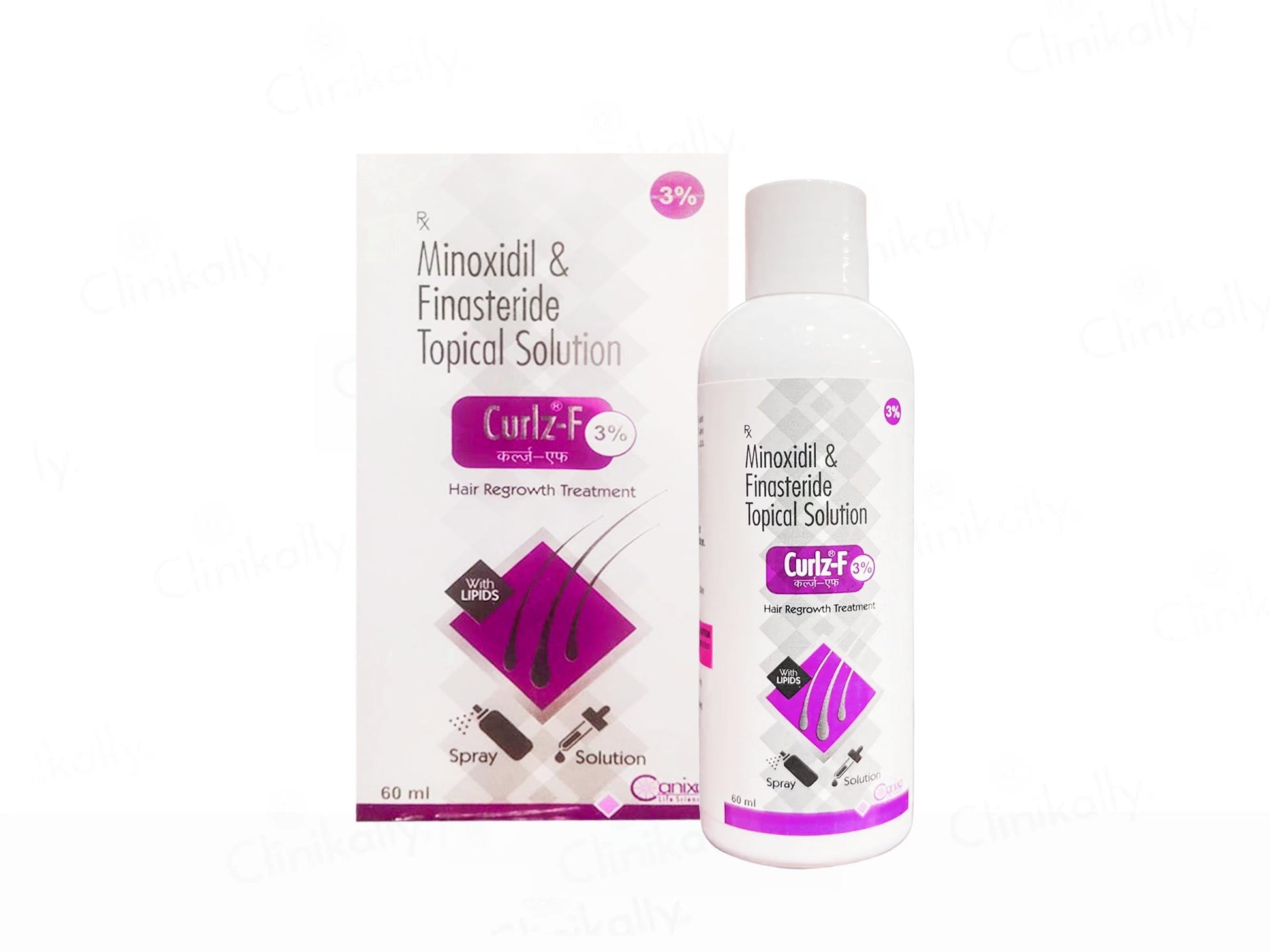 Curlz-F 3% Topical Solution - Nibasu