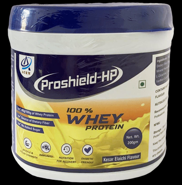 Proshield-HP 100% Whey Protein Powder Kesar Elaichi - Nibasu