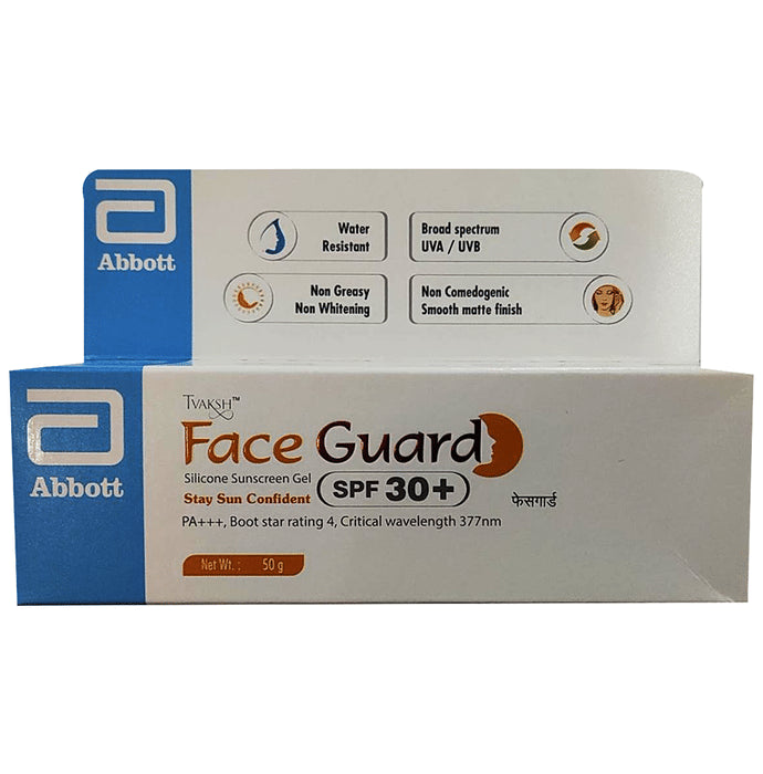 Tvaksh Face Guard Silicone Sunscreen Gel SPF 30 - Nibasu