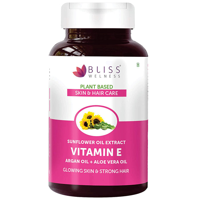 Bliss Welness Skin & Hair Care Vitamin E Capsule - Nibasu