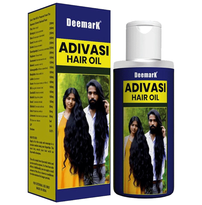 Deemark Adivasi Hair Oil (100ml Each) - Nibasu