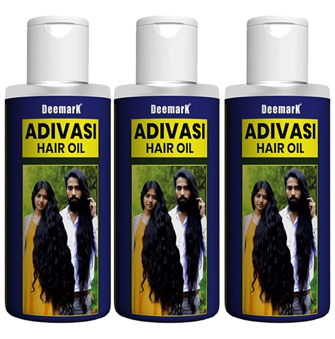 Deemark Adivasi Hair Oil (100ml Each) - Nibasu