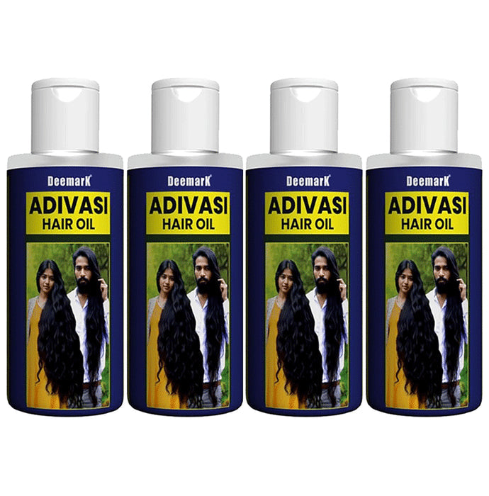 Deemark Adivasi Hair Oil (100ml Each) - Nibasu
