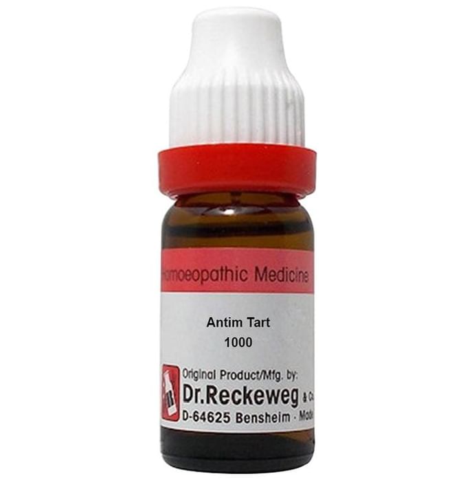 Dr. Reckeweg Antimonium Tart Dilution 1000 CH - Nibasu