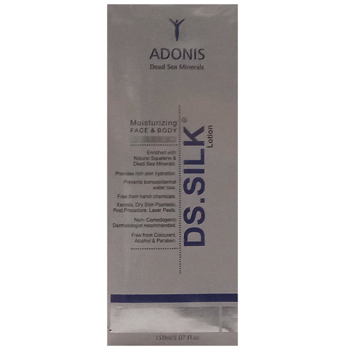 DS.Silk Face & Body Moisturising Lotion | Hydrates the Skin | Paraben-Free - Nibasu