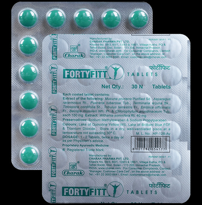 Charak Fortyfitt Tablet - Nibasu