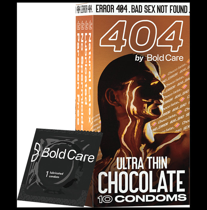 Bold Care 404 By Bold Care Condom Ultra Thin Chocolate - Nibasu
