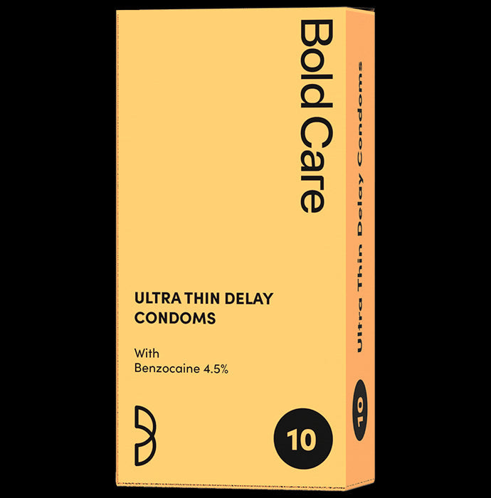 Bold Care Ultra Thin Delay Condom - Nibasu