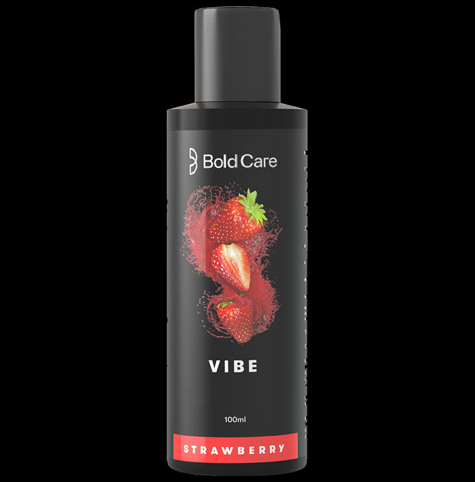 Bold Care Vibe Intimate Lube & Massage Gel Strawberry - Nibasu