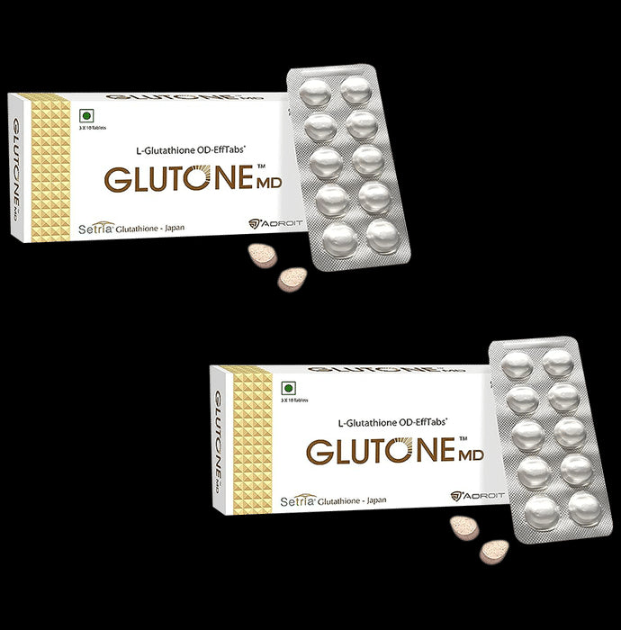 Glutone Glutone MD Tablets (30 Each) - Nibasu
