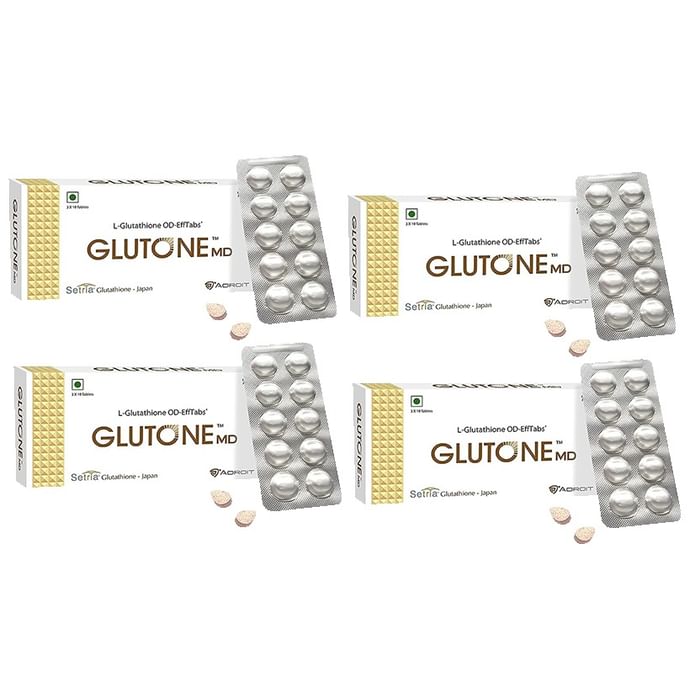 Glutone Glutone MD Tablets (30 Each) - Nibasu