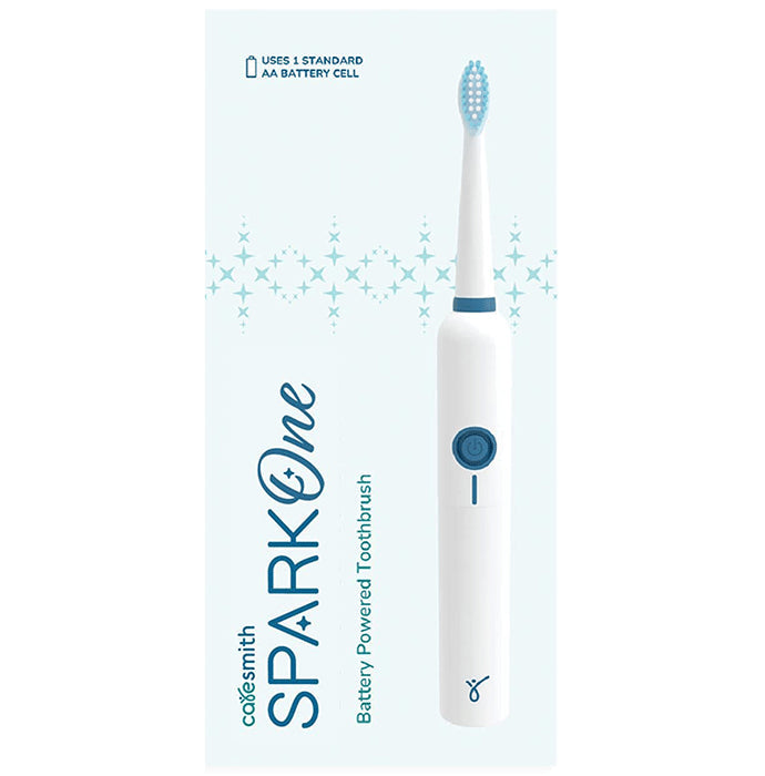 Caresmith Spark One Electric Battery Toothbrush White - Nibasu