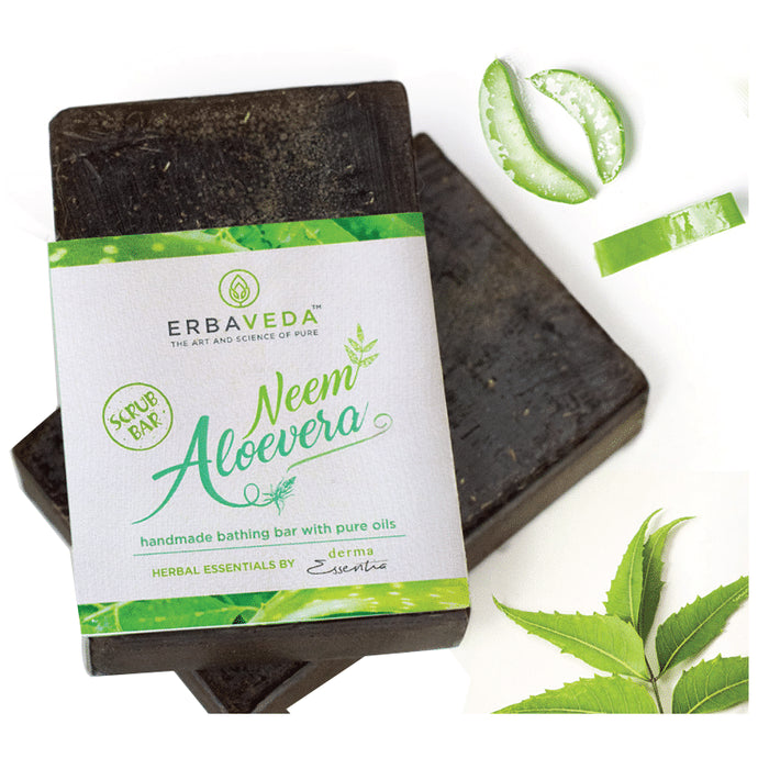 Erba Veda Neem Aloe Vera Soap - Nibasu