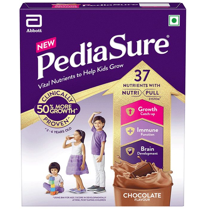 PediaSure Scientifically Designed Nutritional Drink for Kids Growth Premium Chocolate - Nibasu