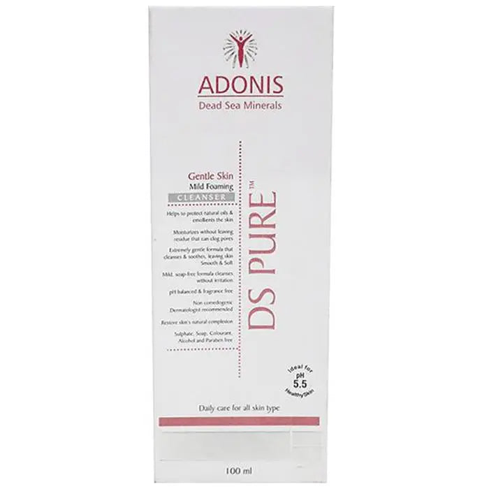DS Pure Mild Foaming Cleanser | pH 5.5 for All Skin Types | Paraben-Free - Nibasu