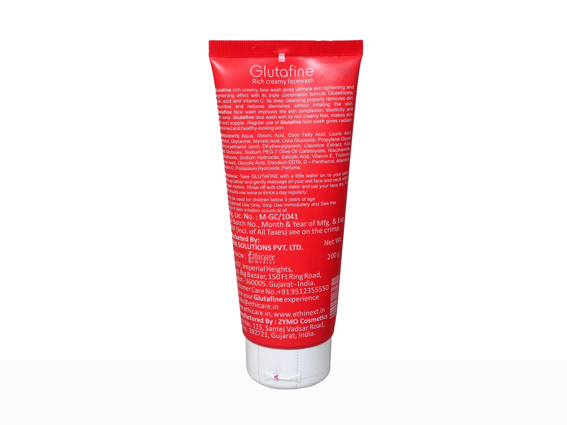 Glutafine Rich Creamy Face Wash