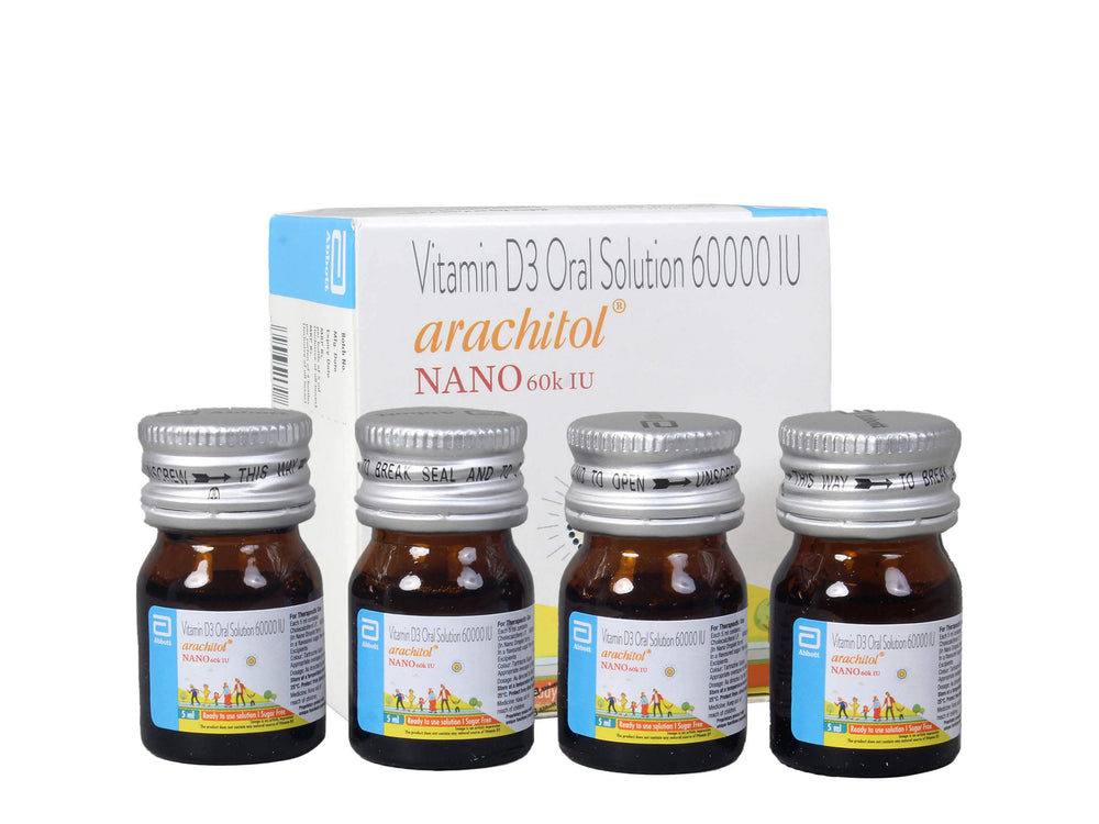 Arachitol 60k Nano Bottle Oral Solution - Nibasu