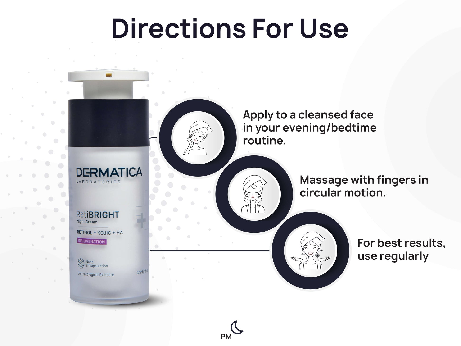 DERMATICA RetiBRIGHT Night Cream - Nibasu