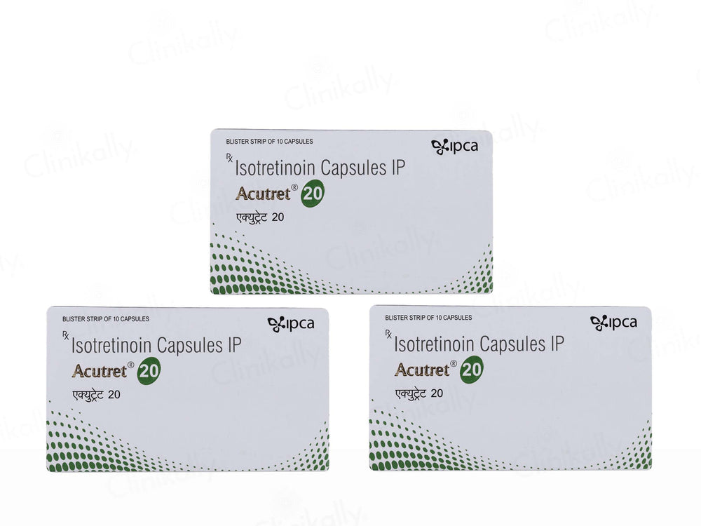 Acutret 20 Isotretinoin Capsule - Nibasu 