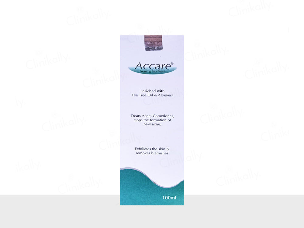 Accare Face Wash | For Acne & Blemishes - Nibasu 