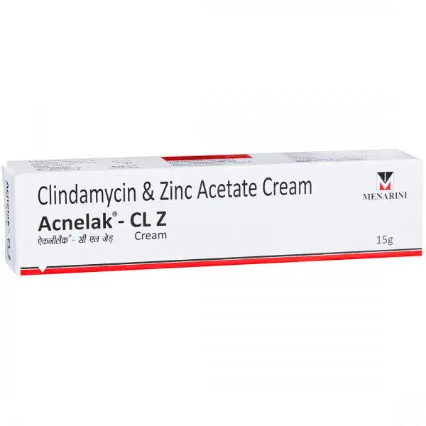 Acnelak CLZ Cream - Nibasu 