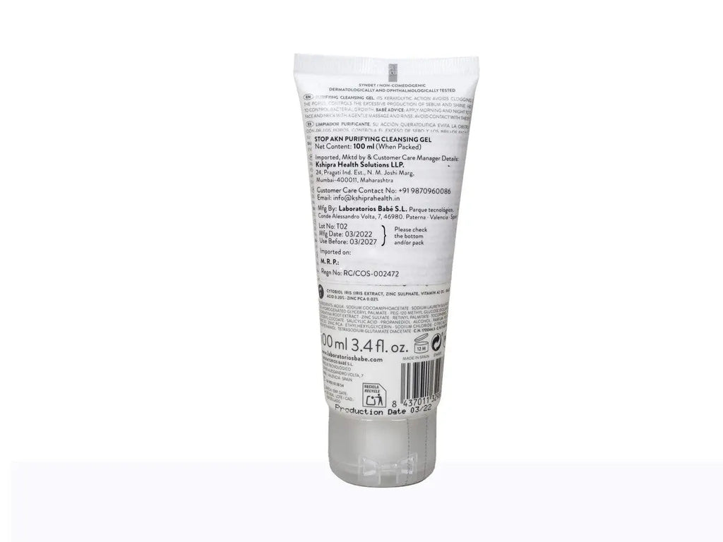 BABE Stop AKN Purifying Cleansing Gel - Nibasu 