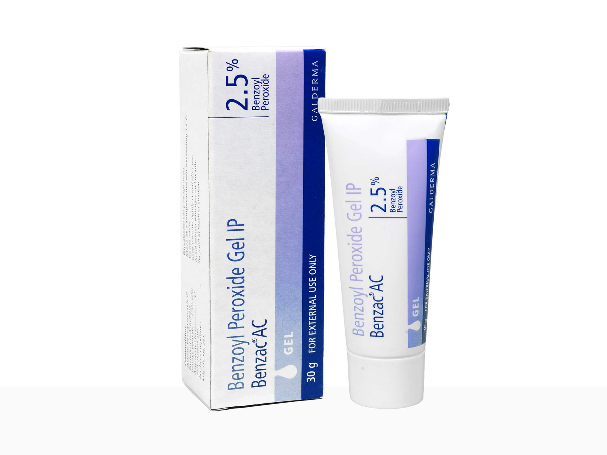 Benzac AC 2.5% gel - Nibasu