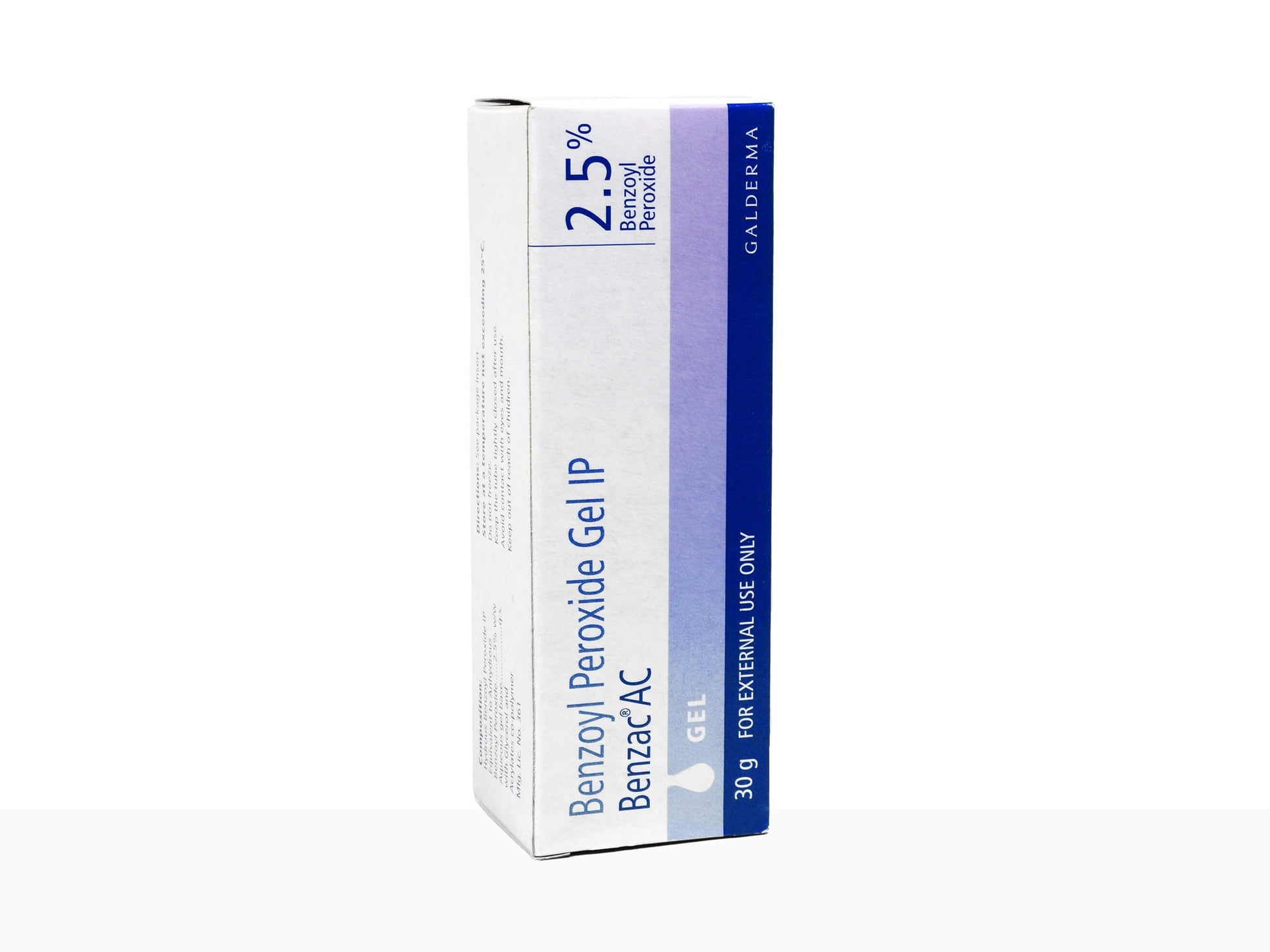 Benzac AC 2.5% gel - Nibasu 