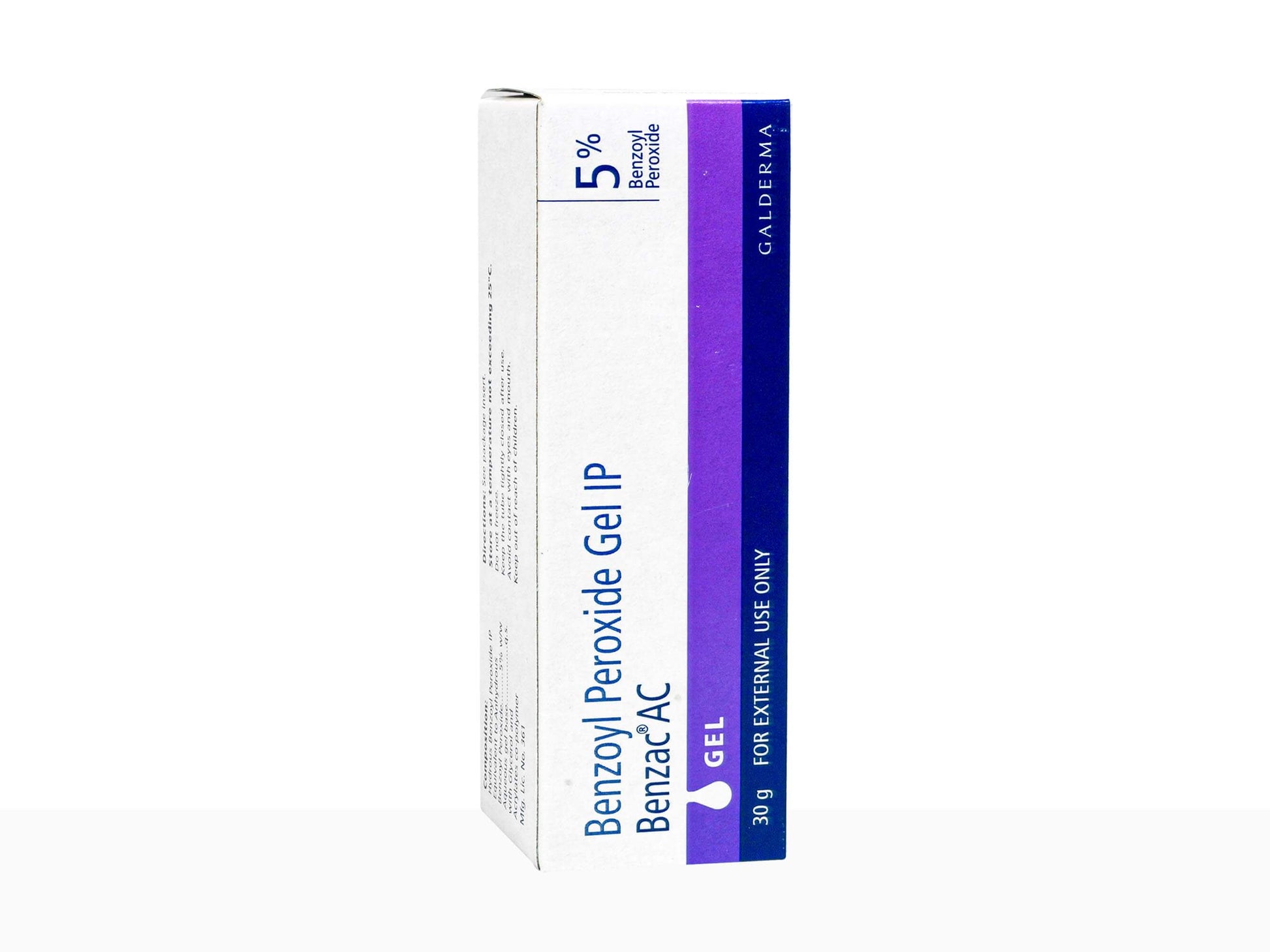 Benzac AC 5% gel - Nibasu