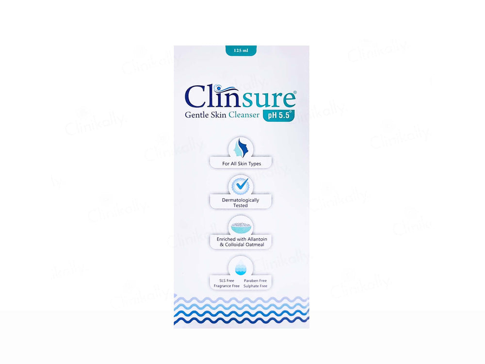 Clinsure Gentle Skin Cleanser with pH 5.5 - Nibasu 