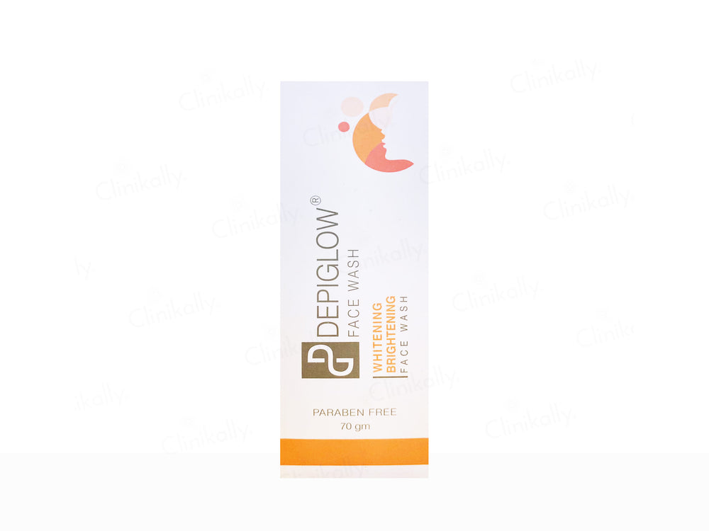 Depiglow face wash for Skin Whitening & Brightening 70g - Nibasu 