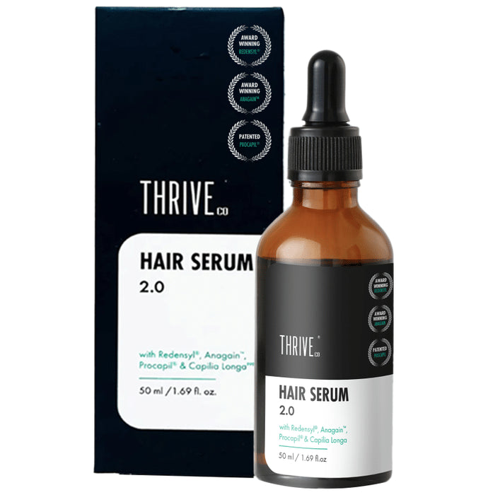 ThriveCo Hair Serum 2.0 with Redensyl, Anagain & Procapil - Nibasu
