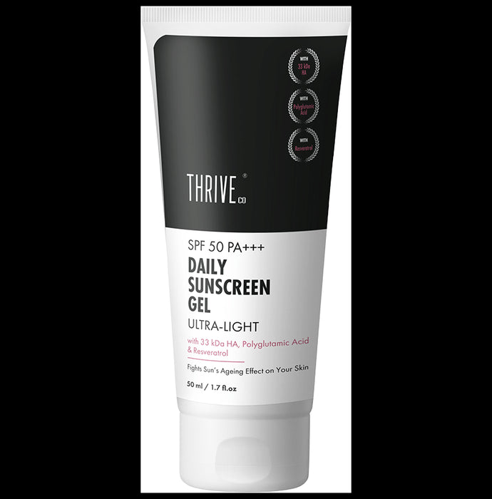 ThriveCo Ultra-Light Daily Sunscreen Gel SPF 50 PA++++ - Nibasu