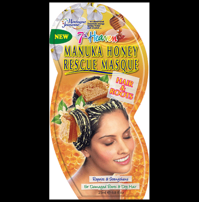 7th Heaven Rescue Hair Masque Manuka Honey - Nibasu