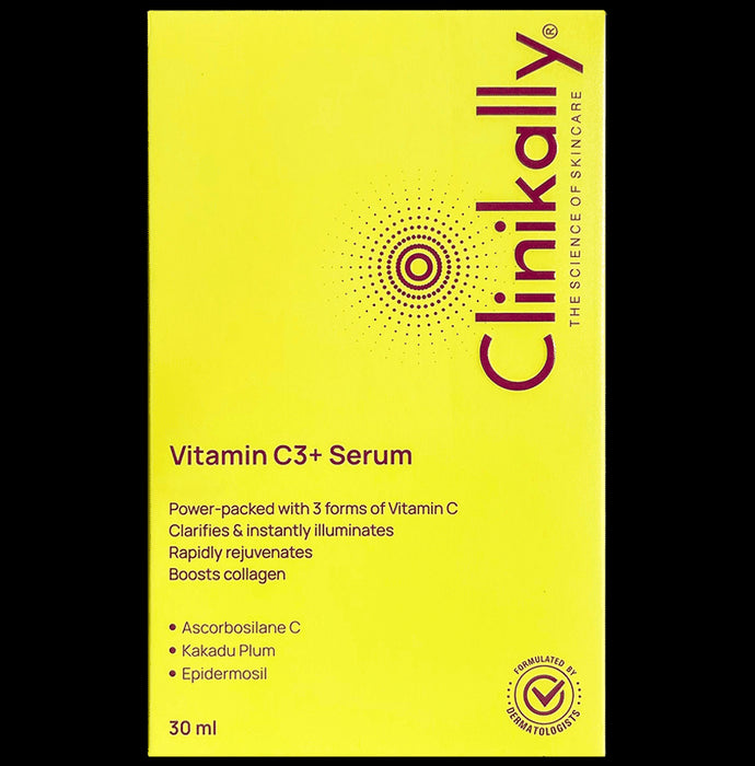 Clinikally Vitamin C3+ Serum - Nibasu