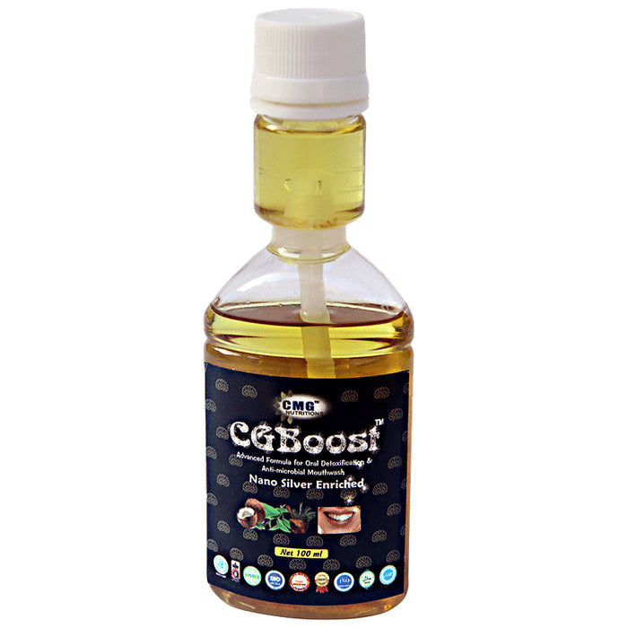 CMG Nutritions CgBoost Oil Advance Formula for Oral Detoxification - Nibasu