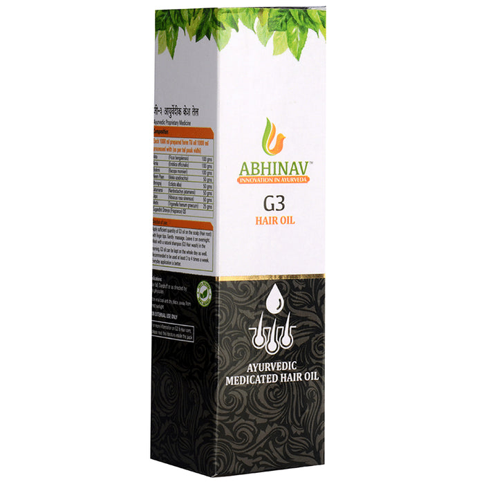 Abhinav G3 Hair Oil - Nibasu