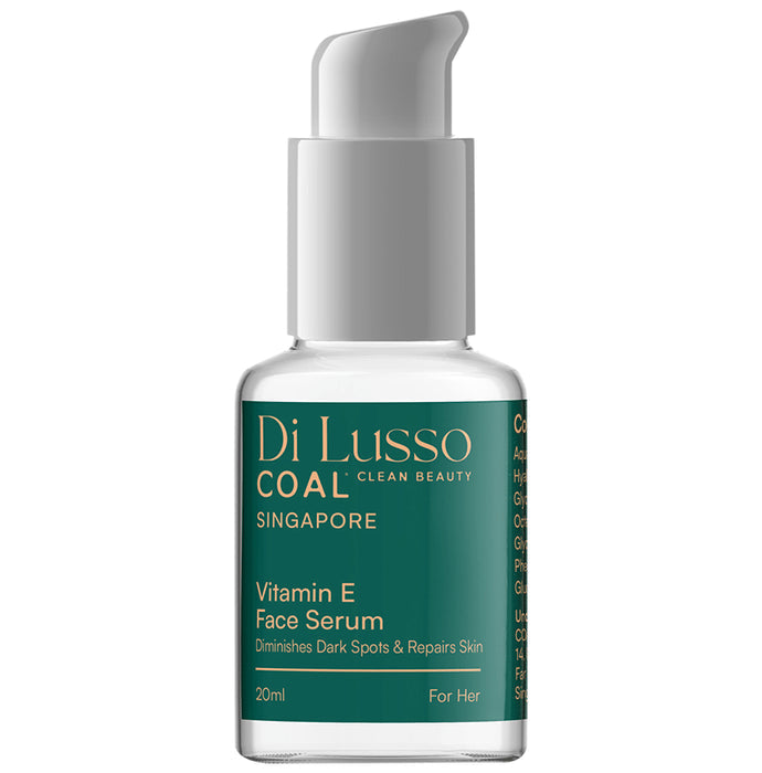 Coal Clean Beauty Vitamin E Face Serum for Women - Nibasu