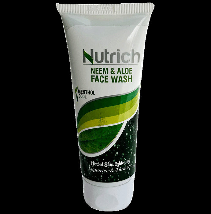 Nutrich Neem & Aloe Face Wash - Nibasu