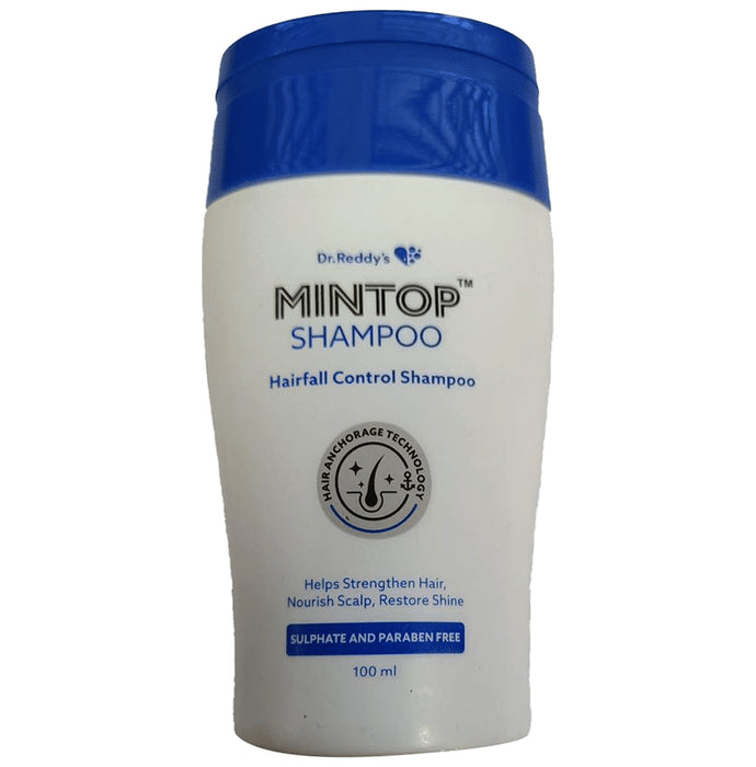 Mintop Shampoo for Hair Fall Control | Sulphate & Paraben-Free - Nibasu