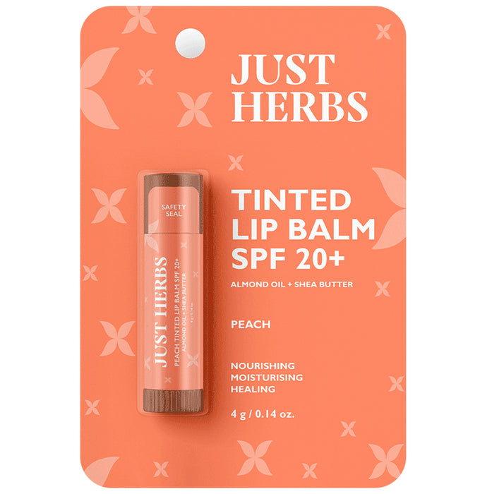 Just Herbs Tinted Lip Peach - Nibasu