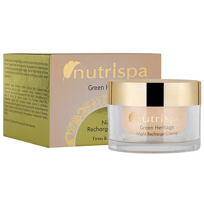Nutrispa Green Heritage Night Recharge Creme - Nibasu