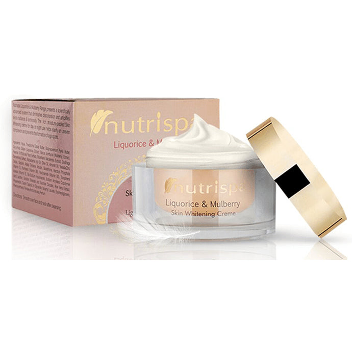 Nutrispa Liquorice & Mulberry Skin Whitening Creme - Nibasu