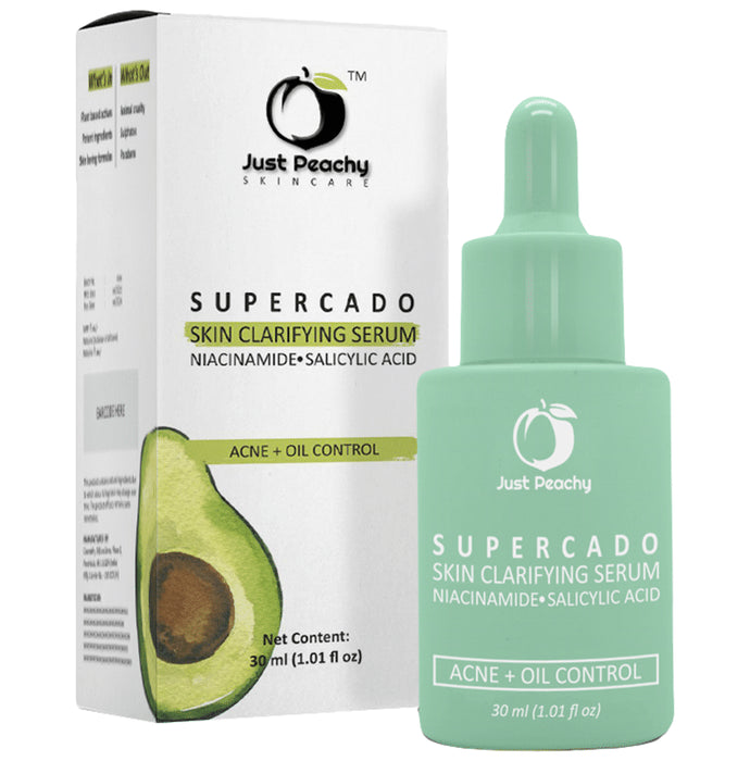 Just Peachy Supercado Skin Calrifying Serum - Nibasu