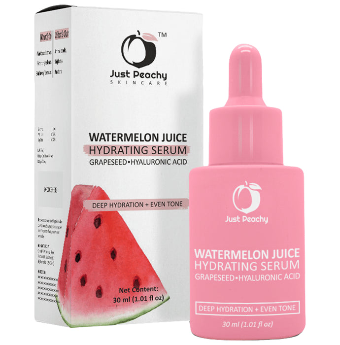 Just Peachy Watermelon Juice Hydrating Serum - Nibasu